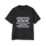 Fishing Quote Graphic Tee-INNBLAC Fashion Apparel