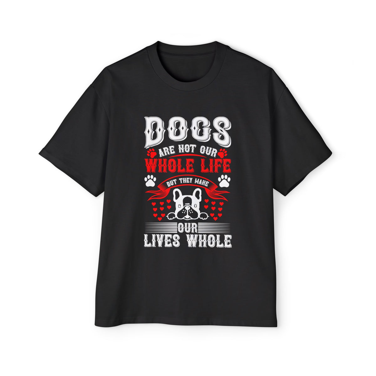 Dog Quote Graphic Tee-INNBLAC Fashion Apparel