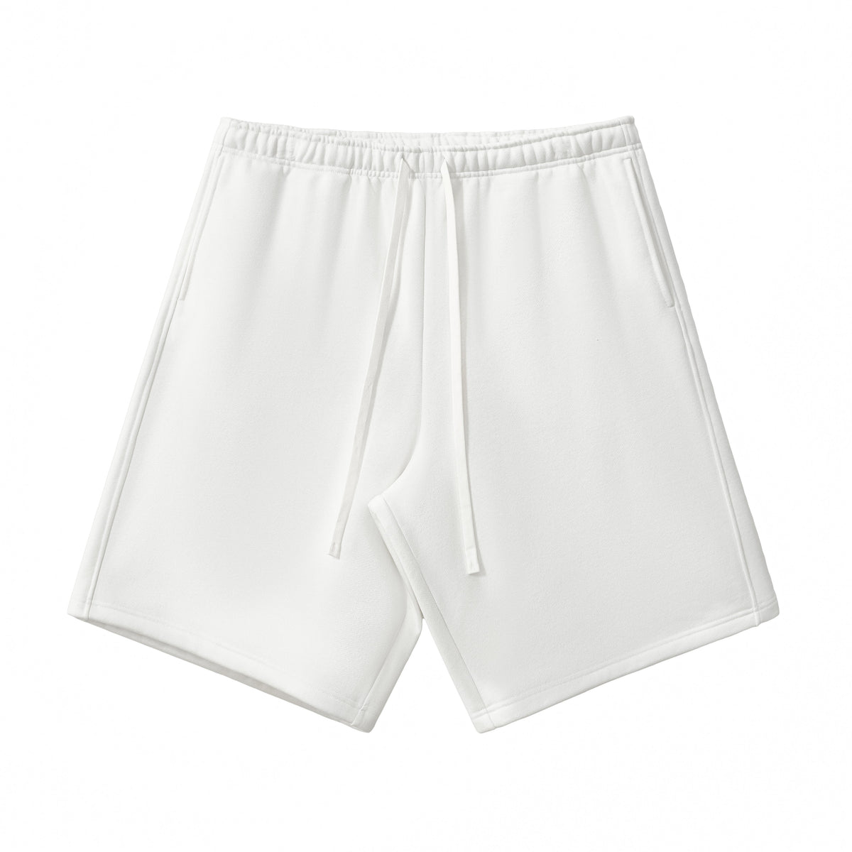 Knee-Length Fleece Baggy Sweatpants