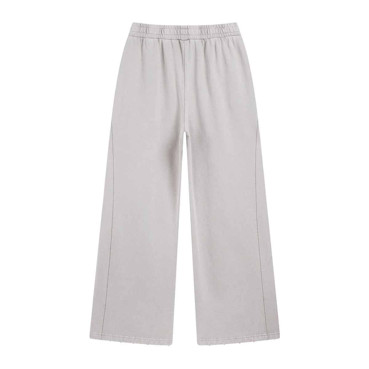 Destroyed Vintage High-Waisted Frayed Jogger Pants