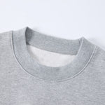 Sleeveless Boxy Fit Crewneck Sweatshirt Vest