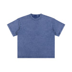 Vintage Washed Boxy Relaxed Streetwear Tee
