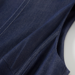 Women's Sleeveless Denim Shift Dress