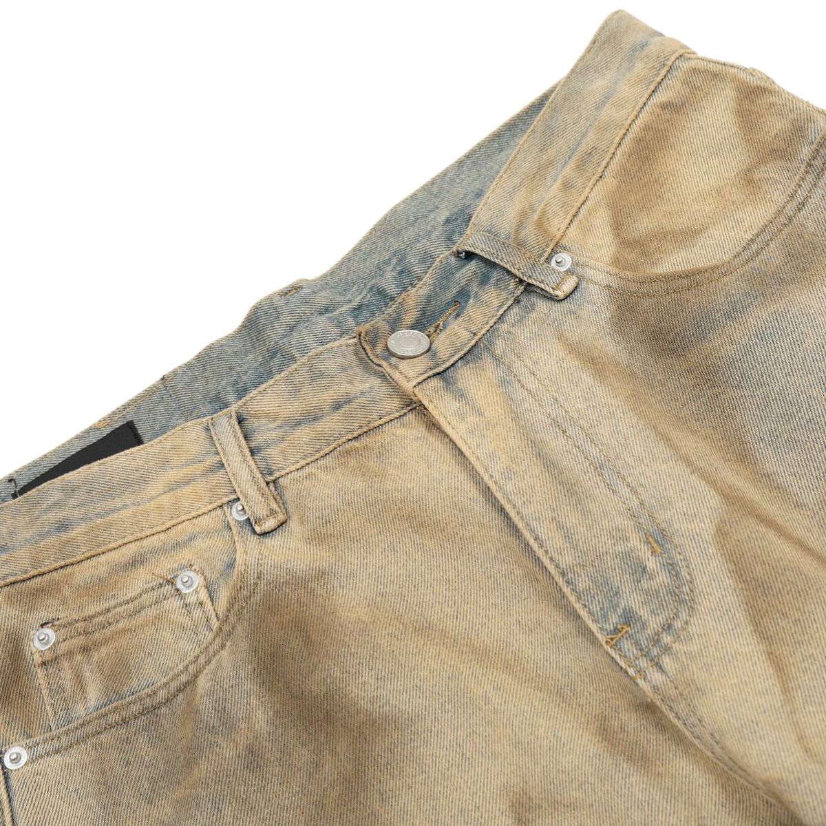 Smoke Rise Smudge Wash Wide Leg Jeans