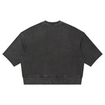 310G Snow Wash Cotton Crop Tee