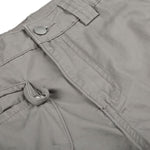 Cotton Multi-Pocket Utility Bermuda Cargo Shorts