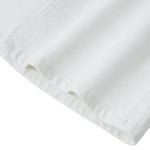 Women's White Denim Mini Skirt