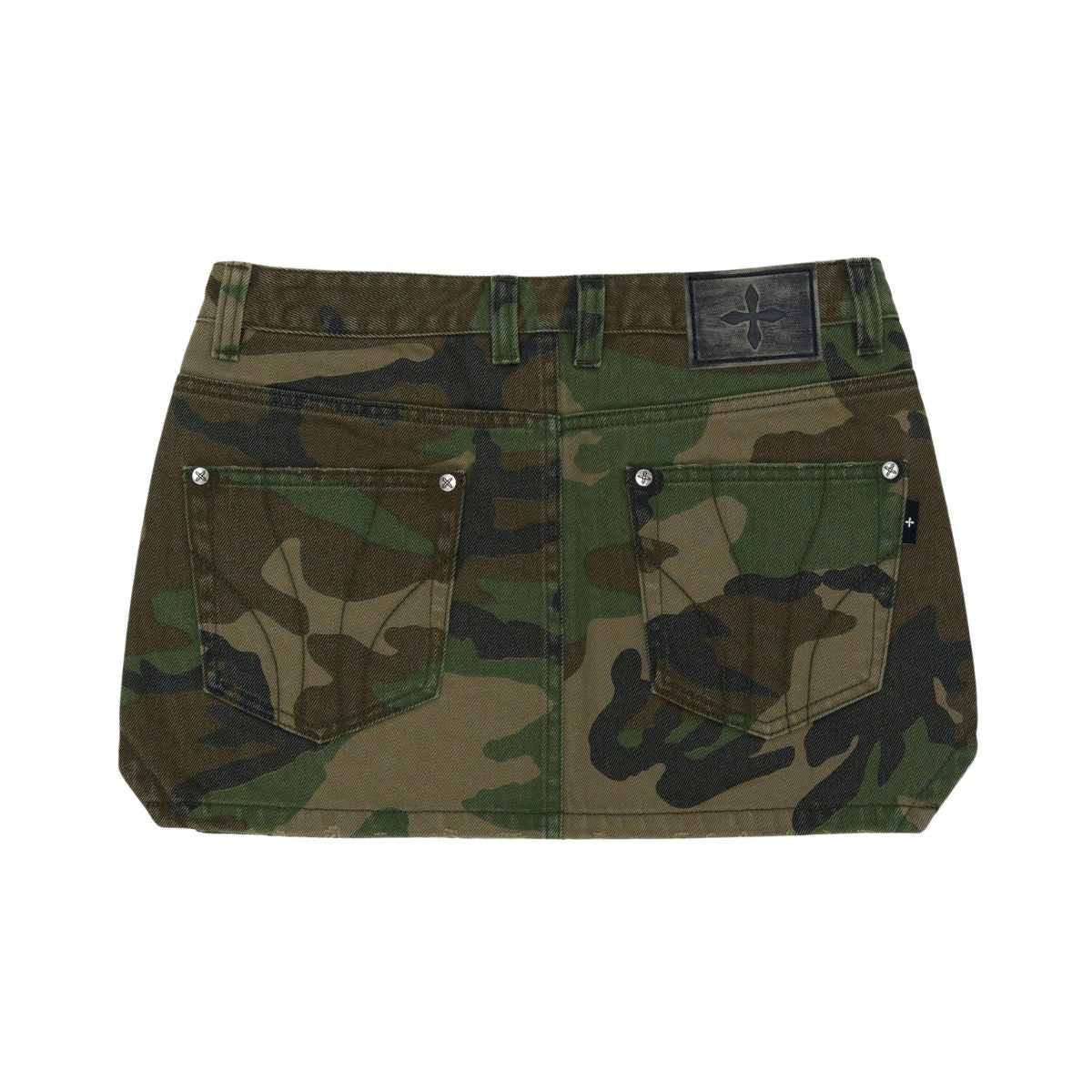 Women's Camouflage Print Mini Skirt