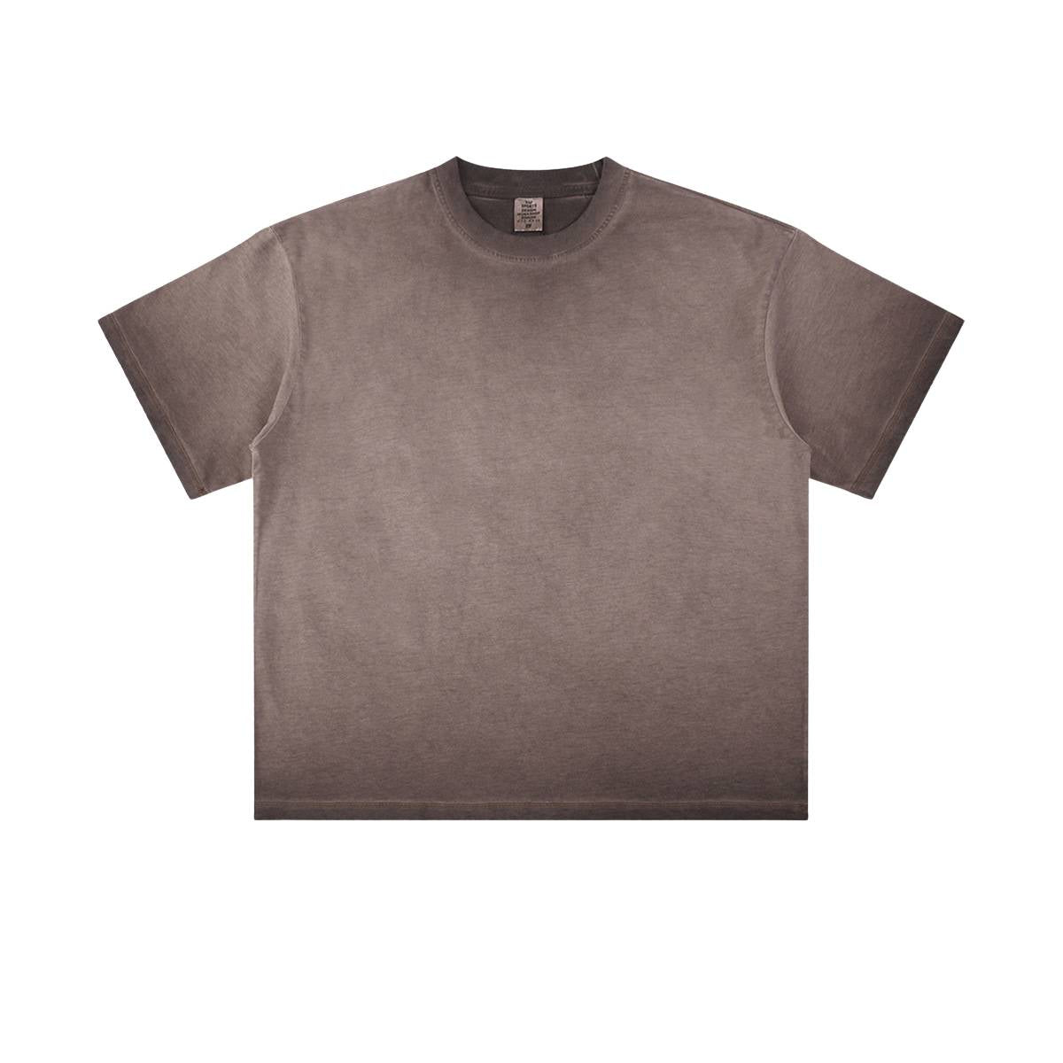 Camiseta desteñida con lavado a la piedra de 7.5 oz