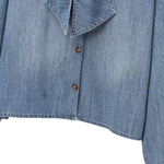 French Versatile Denim Shirt