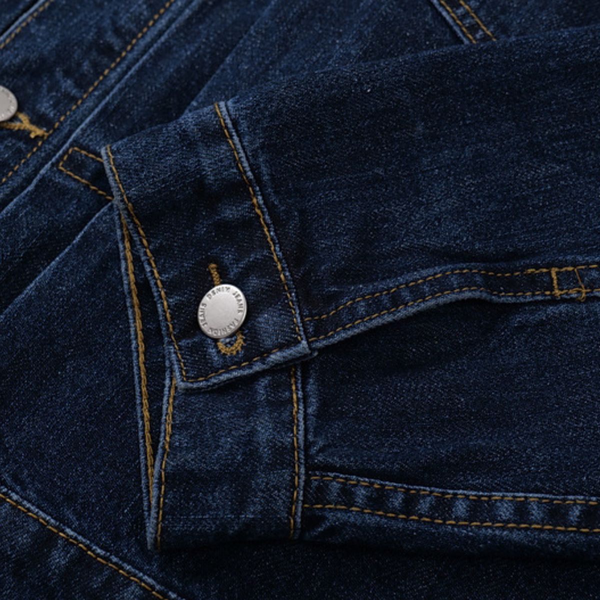 Heavy Lapel Loose Three-dimensional Washed Workwear Short Denim Jacket