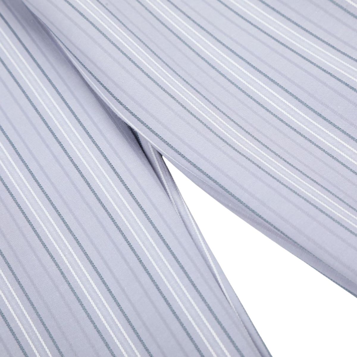 Vintage Contrast‑Stripe Pleated Relaxed Wide‑Leg Casual Trousers