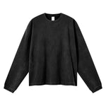 Heavyweight Vintage Brushed Washed Long Sleeve Tee