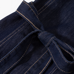 Sleeveless Button-Front A-Line Midi Dress