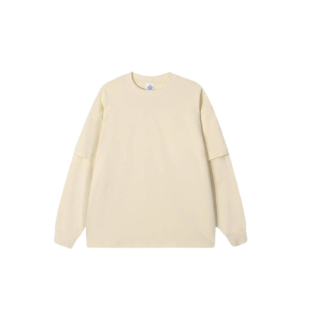 Streetwear Loose Fit Double-Layer Long-Sleeve Tee