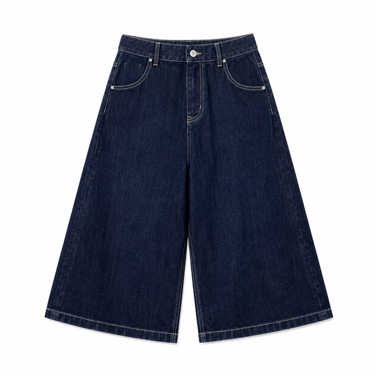 Bermudas con lavado vintage y salpicaduras de tinta