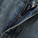 Vintage Washed Relaxed Straight Leg Jeans