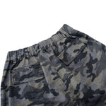 Camo Utility High Waist Loose Fit Bermuda Shorts