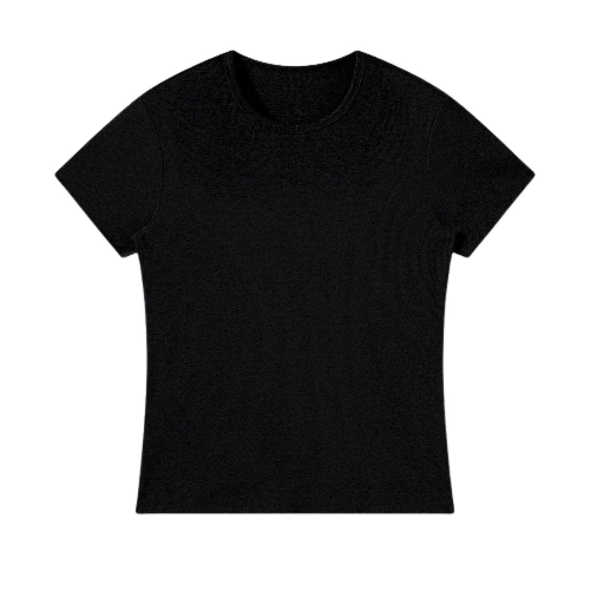 Slim Fit Cropped Heavyweight T-Shirt