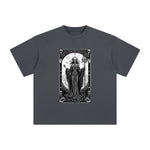 Mystery Skeleton Tarot Card Graphic Tee-INNBLAC Fashion Apparel
