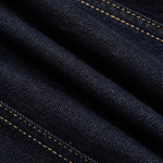 Women's One-Shoulder Dark Denim Midi Dress