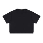 275G Heavyweight Cotton Coverstitch Cropped Tee