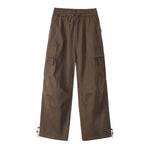 Multi-Pocket Utility Relaxed Workwear Pants