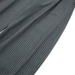 Vintage Stripe Barrel-Leg Tailored Trousers