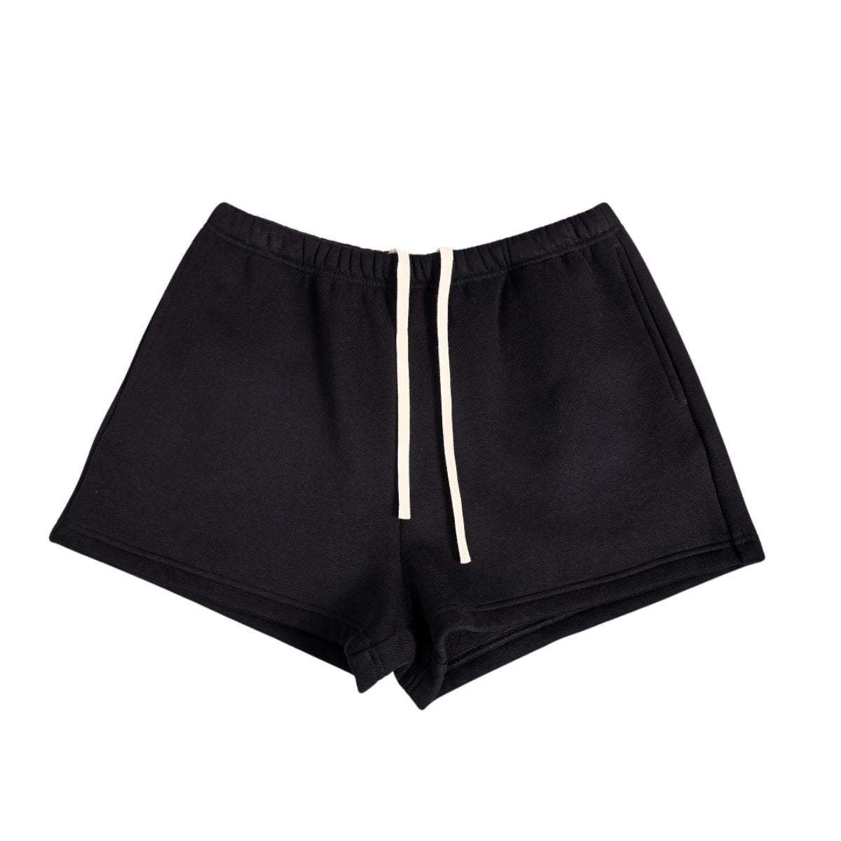 Fleece‑Lined Drawstring Athletic Shorts
