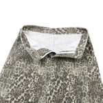 Retro Leopard Baggy Bermuda Shorts