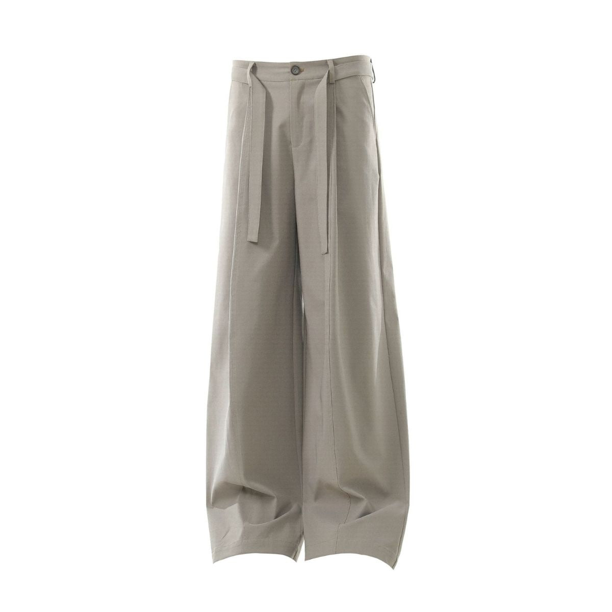 Old Money Draped Barrel Leg Trousers