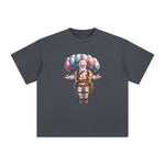 Grandpa Parachute Graphic Tee-INNBLAC Fashion Apparel