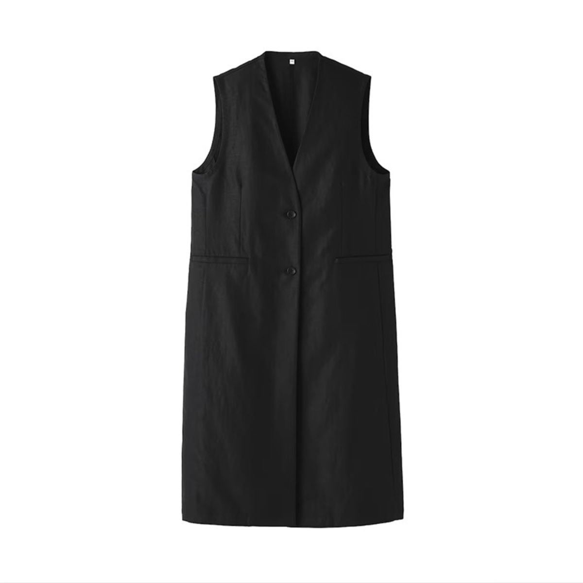 Women' s Twill Denim Long Vest