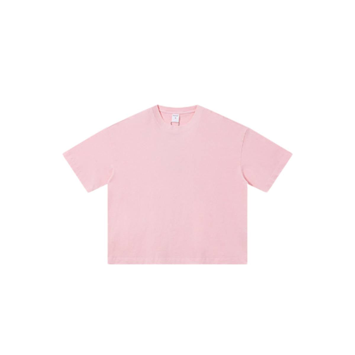 Camiseta destructiva de peso pesado con borde crudo de 10 oz