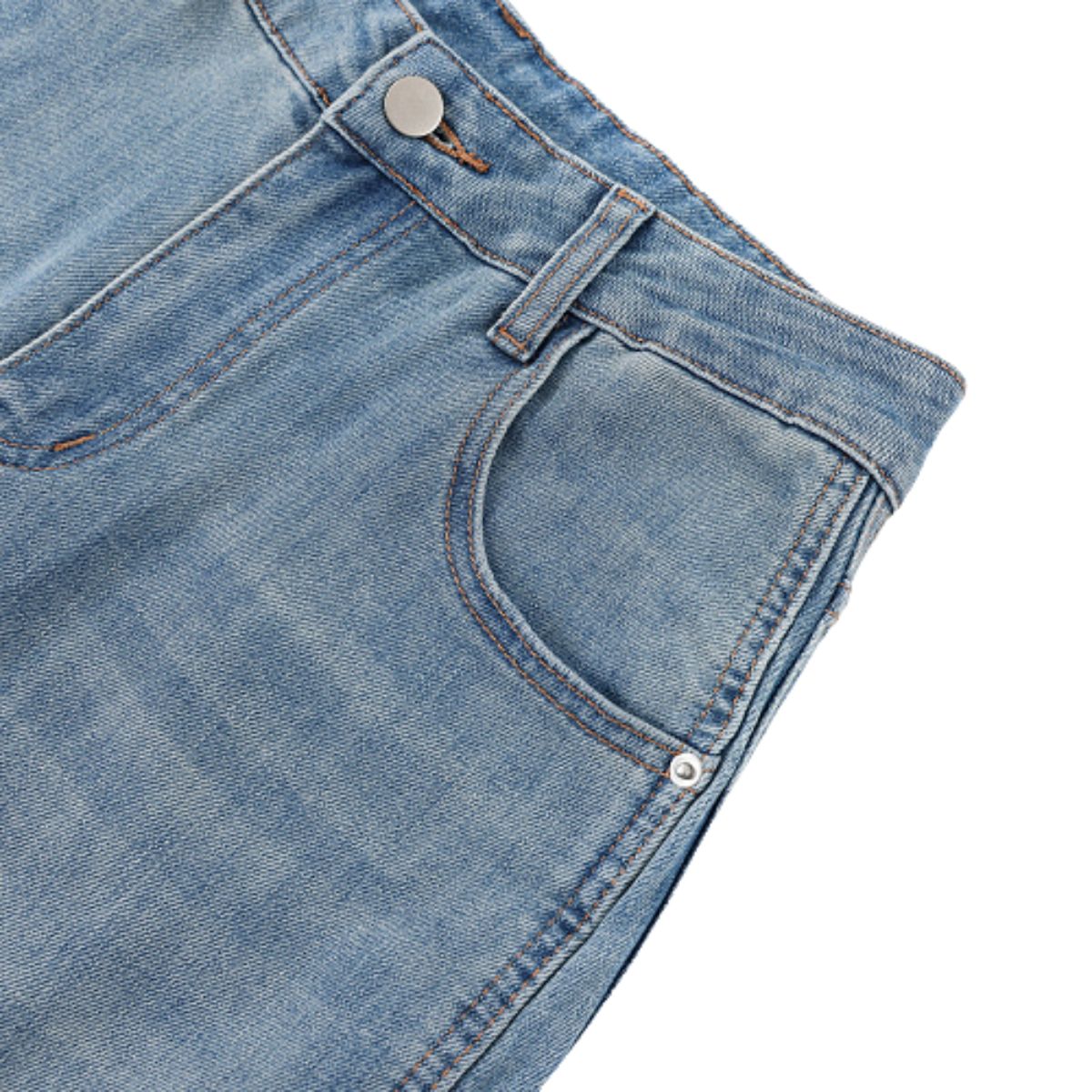 426G Heavyweight High-Waisted Wide Leg Jeans