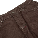 Vintage Washed Curved Seam Baggy Wide-Leg Cargo Jeans