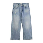 Light Wash Relaxed Bootcut Denim Jeans
