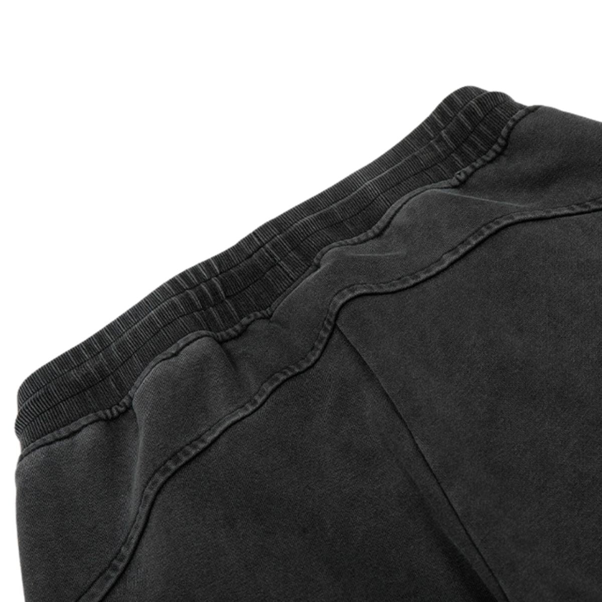 Washed Vintage Patchwork Flared Relaxed Straight-Leg Jeans