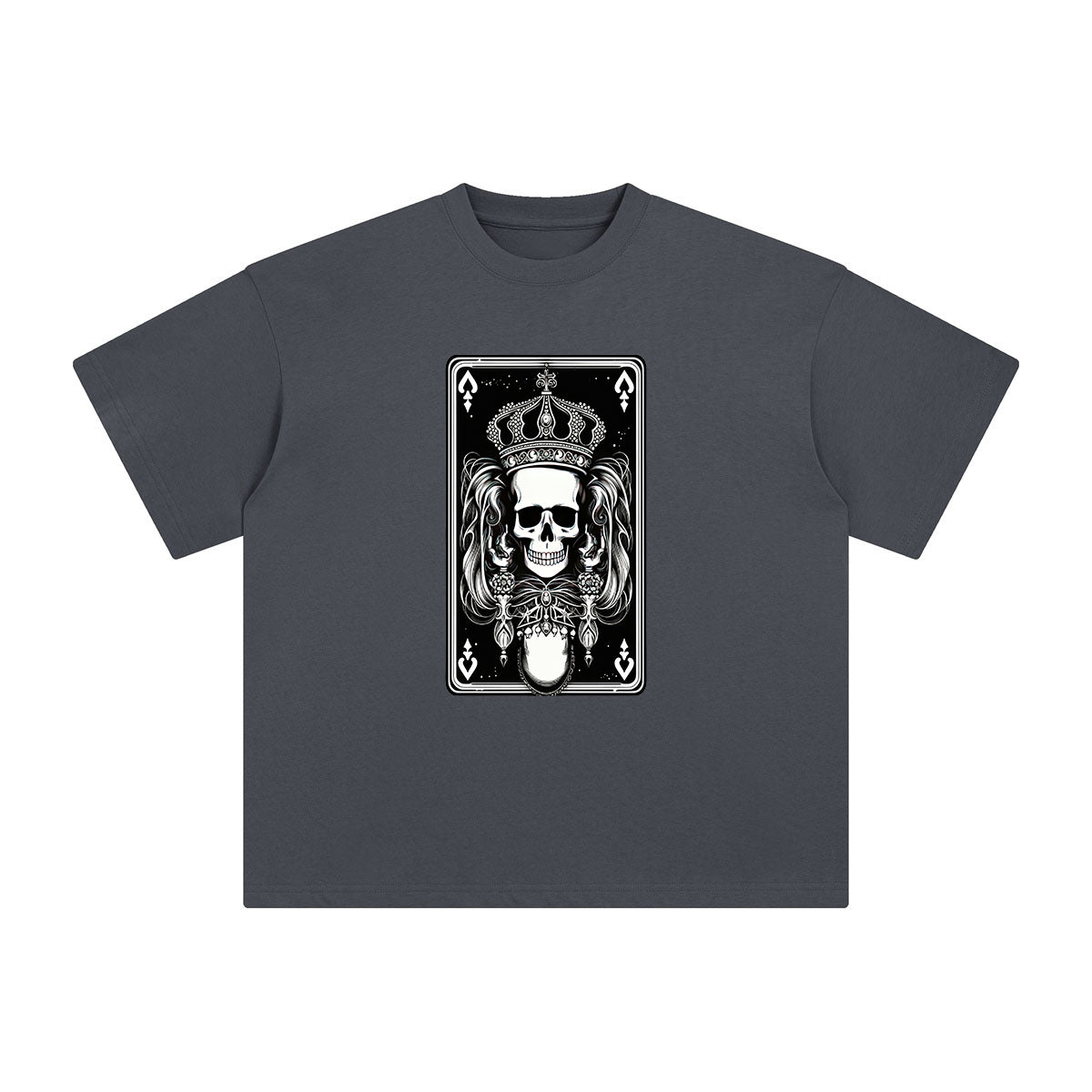 Mystery Skeleton Tarot Card Graphic Tee-INNBLAC Fashion Apparel