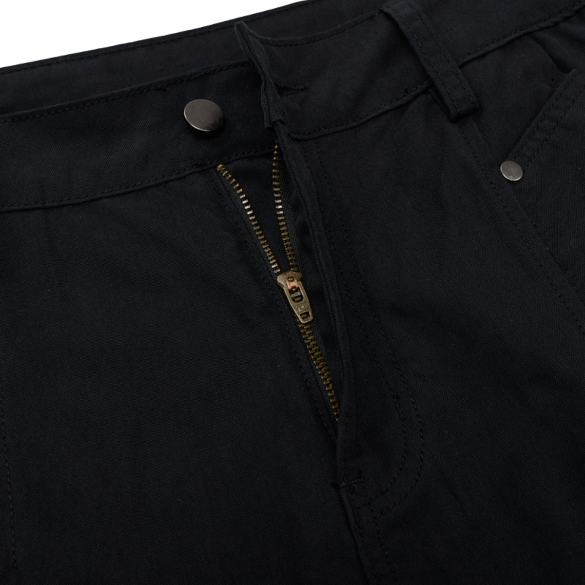 Rivet Detail Baggy Bermuda Cargo Streetwear Denim Pants Shorts