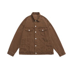 Unisex Washed Trucker Denim Jacket