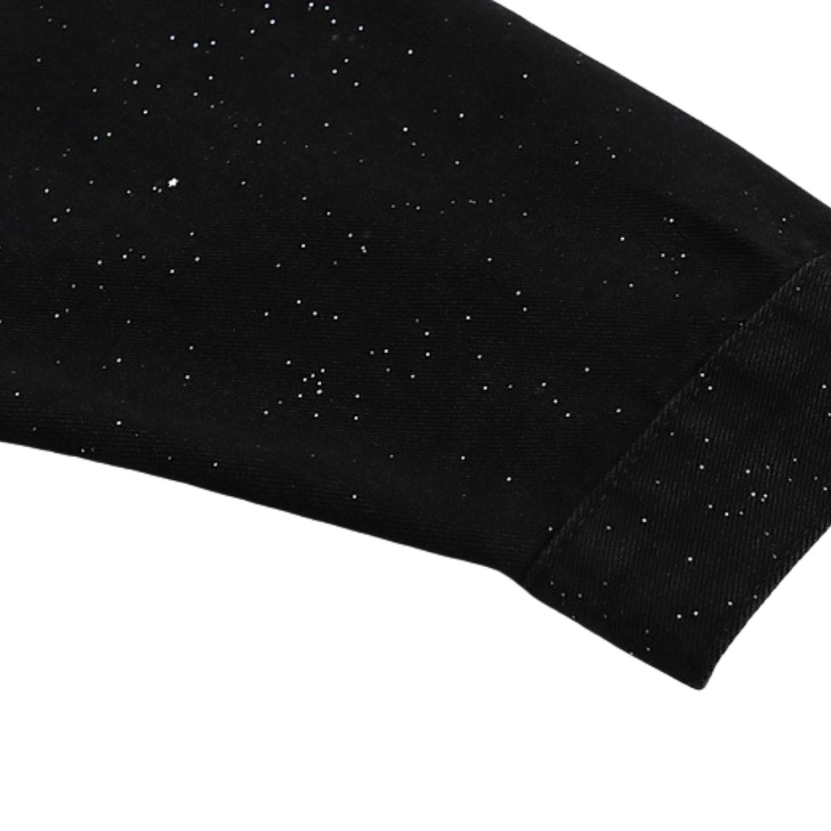 American Style Distressed Sequined Design Casual Loose Denim Jacket