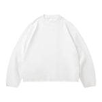 Curved Sleeve Modal French Terry Long Sleeve Tee