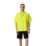 Camiseta de cuello redondo de color sólido de 7 oz