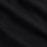 Black Deconstructed Strappy Denim Midi Dress