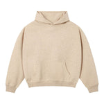 Quiet Luxury Melange Drop Shoulder Oversized Hoodie