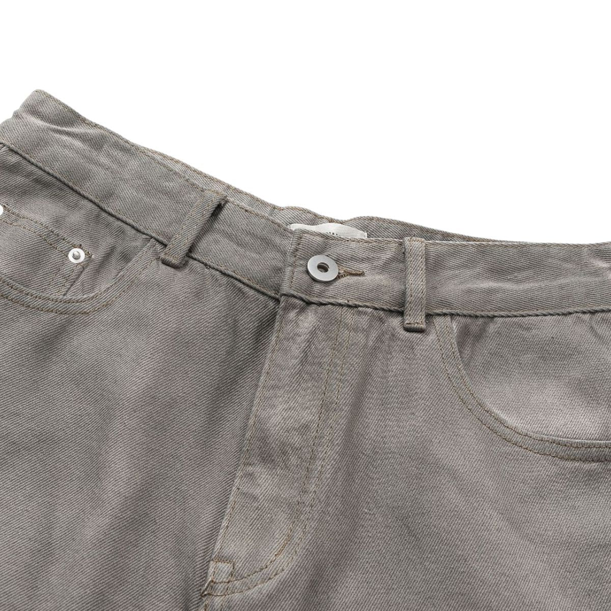 Vintage Washed Spray-Dyed Relaxed Straight-Leg Jeans