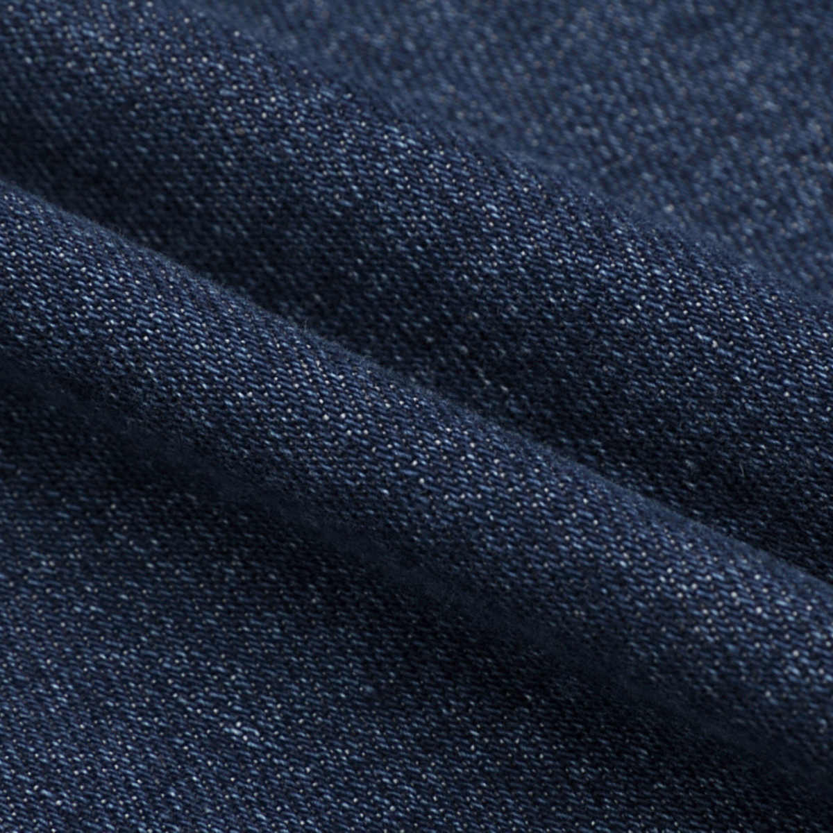 V-Neck Denim Slip Midi Dress