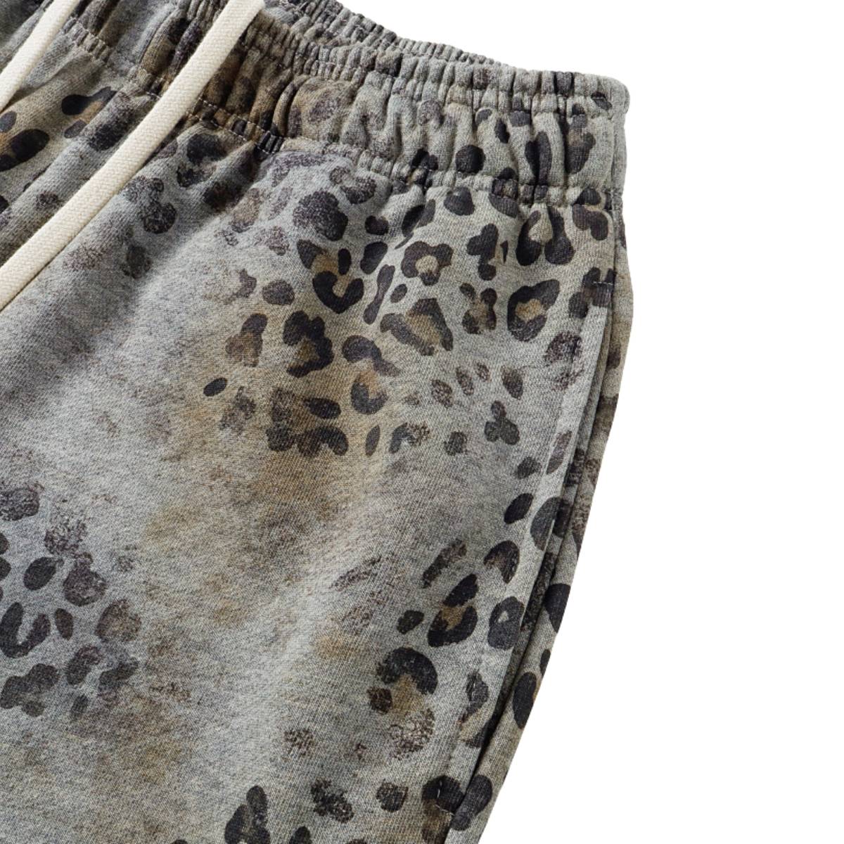 Jogger holgado descolorido y lavado
