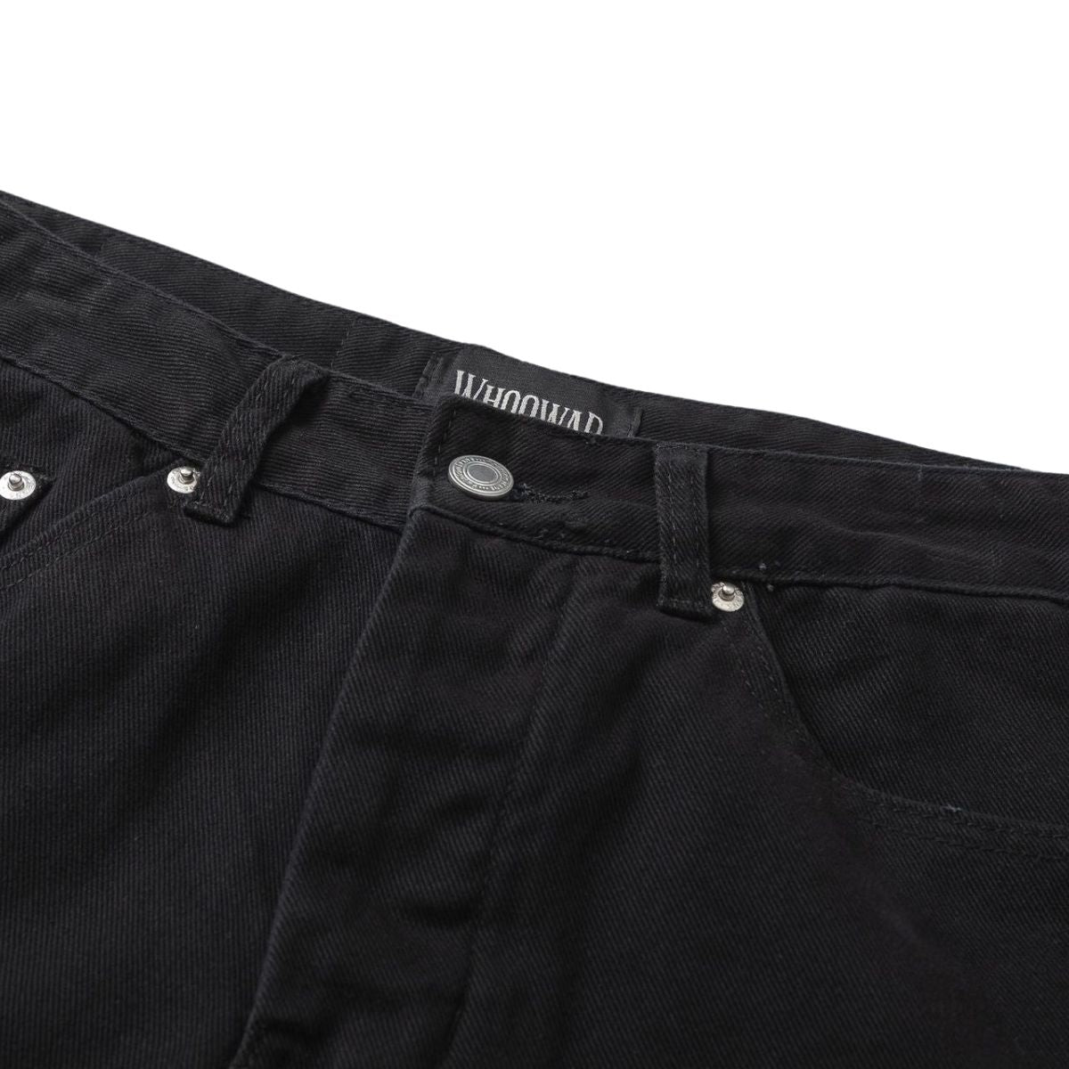 High Street Washed Wide Straight Jeans